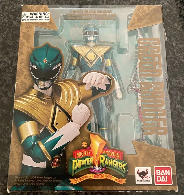 MIGHTY MORPHIN POWER Rangers SH Figuarts 20th Green Ranger Figura 6 ...