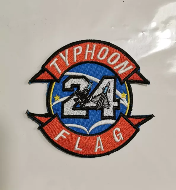 Patch AMI Aeronautica Militare Italiana Typhoon Flag 24 (2024) F-35, Eurofighter