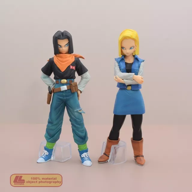 Anime Dragon Ball Z All Android Family #16 17 18 19 20 1Pcs Figure Statue  Gift