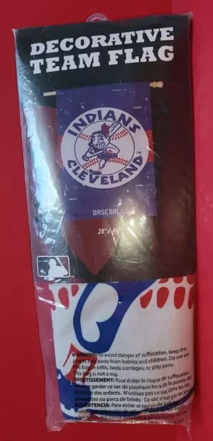 Cleveland Indians Chief Wahoo FLAG 28" x 44"