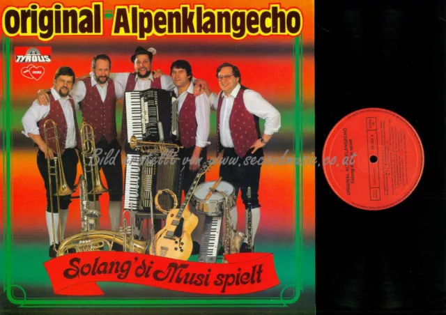 LP--Original Alpenklangecho – Solang' Di Musi Spielt  //  NM