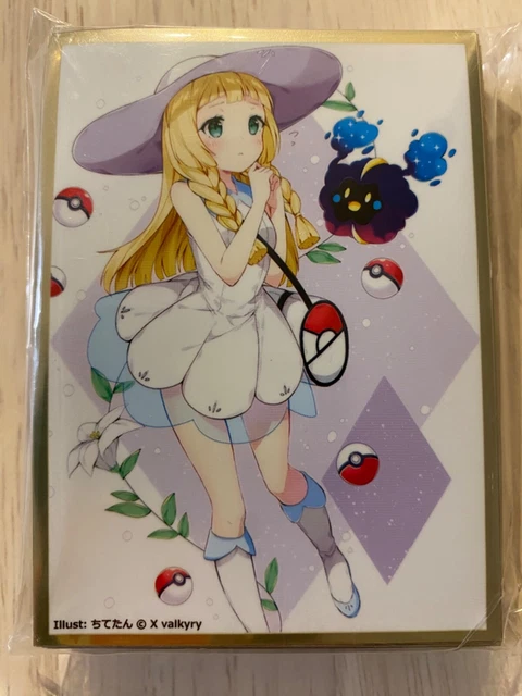 Pokemon Lillie doujin TCG Card Sleeve Protector