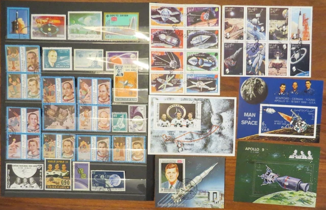 Timbres thème espace - Collection