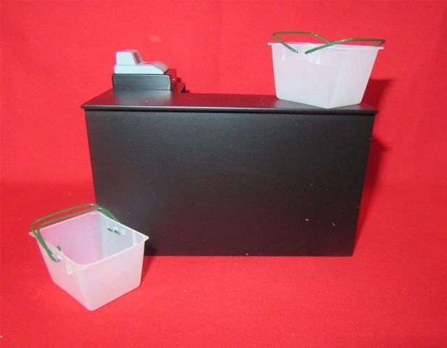 Miniature Dollhouse 1:12 Scale Grocery/Store Black Checkout Counter - S41B Miniature Dollhouse 1:12 Scale Grocery/Store Black Checkout Counter - S41B