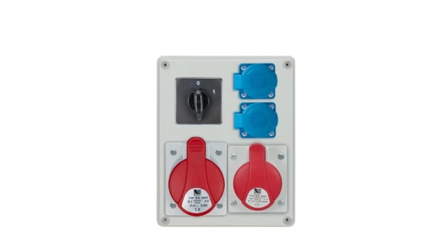 RBOX 240 SCHALTGERÄT 1x32A/5P 1x16A/5P 2x250V, Schaltgerät 0/1 IP44 B