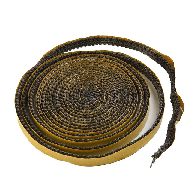 300CM Durable Cheminée Scellé Autocollant Étanchéité Bande Verre Porte Four