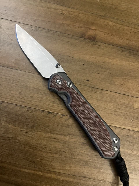 Chris Reeve Sebenza 31 Large-S45VN-Natural Canvas Micarta