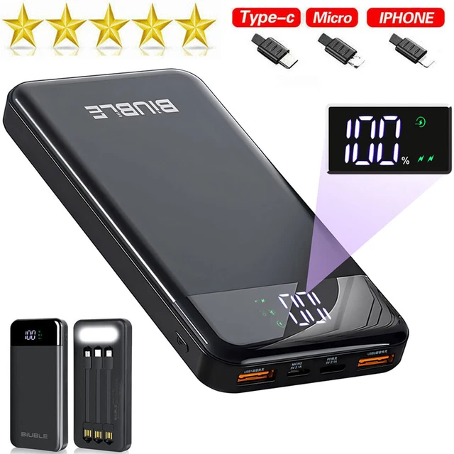 Portable 9000000mah Power Bank USB LED LCD Pack Battery Charger For Mobile Phone