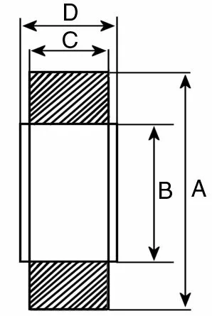 Roulement FAG 6202-2RS1 / 6202-C-2HRS pour alternateur 0120400837 / 0120400863 2