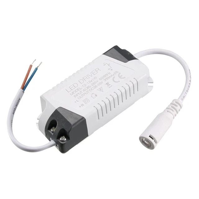 Transformateur LED 12V 15W Pour Bande Lumineuse - Alimentation Stable, IP20, Protections Intégrées