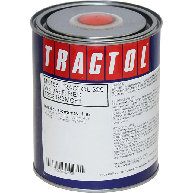 Vernice Tractol 1L Rosso Welger