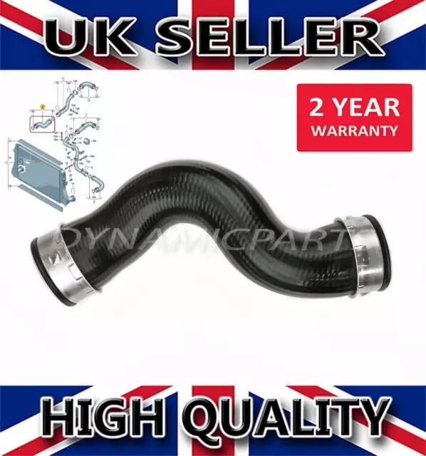 Intercooler Pipe Turbo Boost Hose Lower Right For Vw Audi A3 Tt 1.9 2.0 Tdi