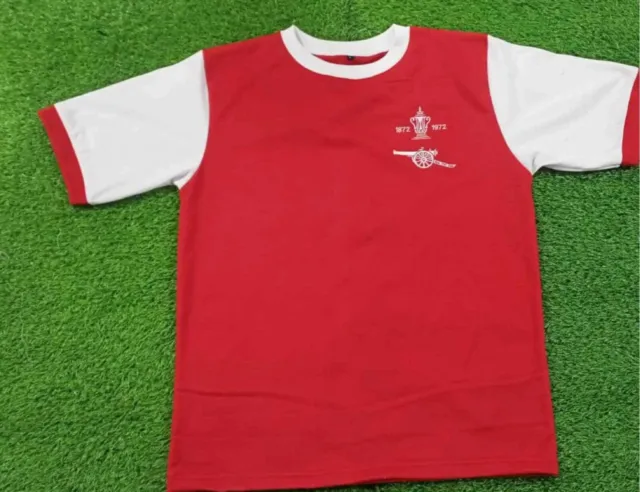 Arsenal 1972 FA Cup Final Retro Shirt