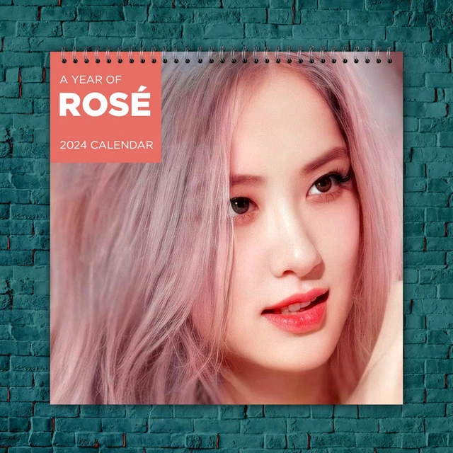 ROSE CALENDAR 2025 Rose 2025 Celebrity Wall Calendar Gift Blackpink