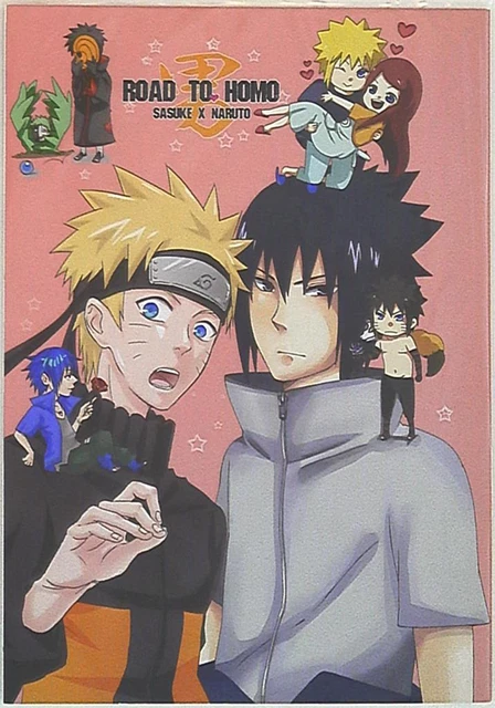 Doujinshi Where (Uri / Nora) ROAD TO HOMO * joint magazine (Naruto Sasuke x ...