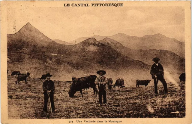 CPA Une Vacherie dans la Montagne FRANCE FOLKLORE (789049)