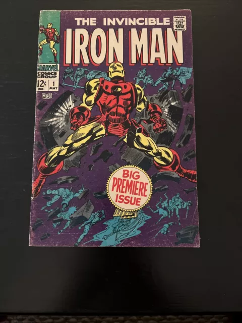 Invincible Iron Man 1, May 1968 issue  🔥🔑