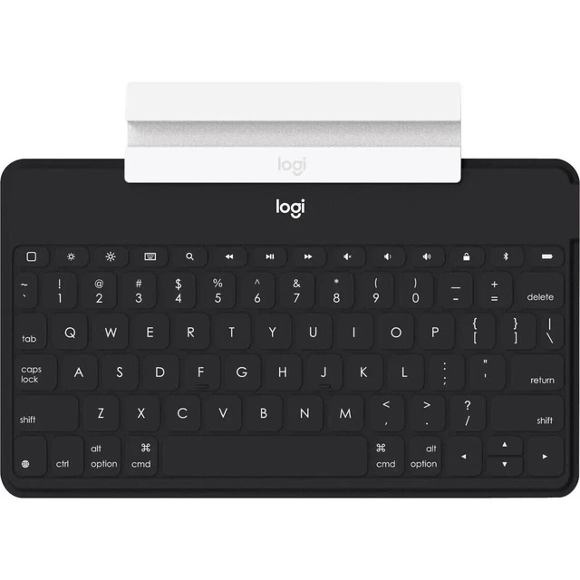 Logitech Keys-To-Go Tastiera Bluetooth Sottile Per IPad/iPhone - Blu (Layout Francese, AZERTY)