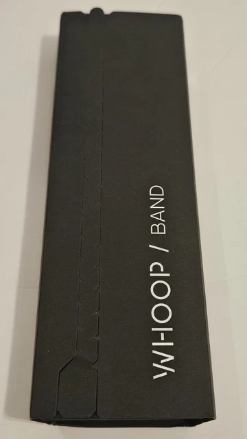 WHOOP 4.0 SPORTFLEX Band FORCE Black Silicone w/Grey NEW in UNOPENED ...