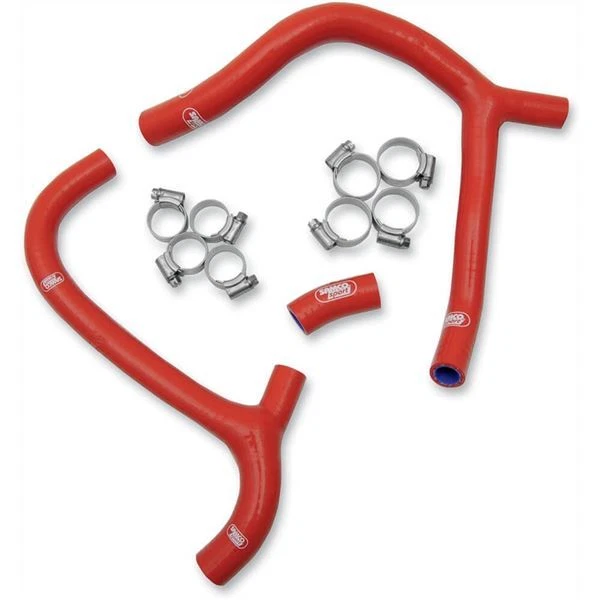 Moose Race Fit Radiator Hose and Clamp Kit - MBU-HON-50-RD