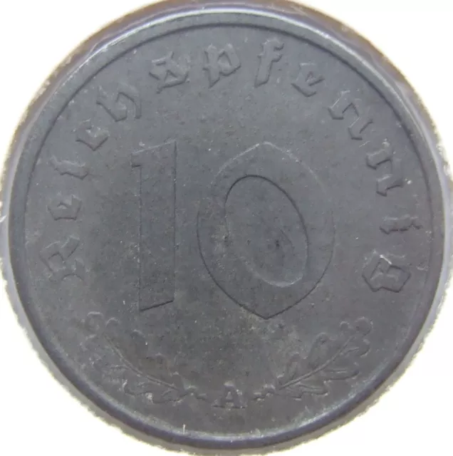 Münze Deutsches Reich 10 Reichspfennig 1945 A in Vorzüglich