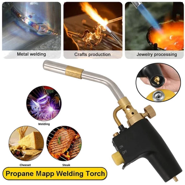 Bruciatore Tubo Bernzomatic Bruciatore A Tubo Trigger Start - BZ8250HT Con Fondina Per Carburante Torcia A Gas Tubo - Foto 11