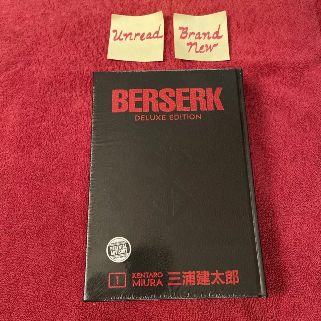 Berserk Deluxe Edition Volumes 1 2 & 3 Kentaro Miura Dark Horse Factory  Sealed