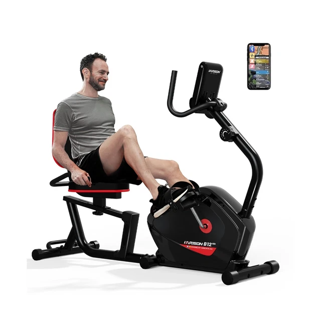 HARISON RECUMBENT Exercise Bike with Arm Exerciser, Recumbent