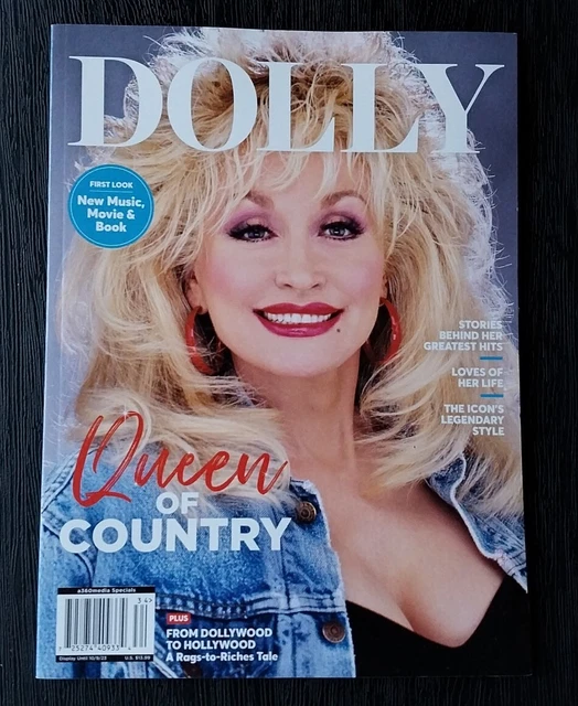 DOLLY PARTON MAGAZINE New Music, Movie, & Book Mint Condition 2023 £10.