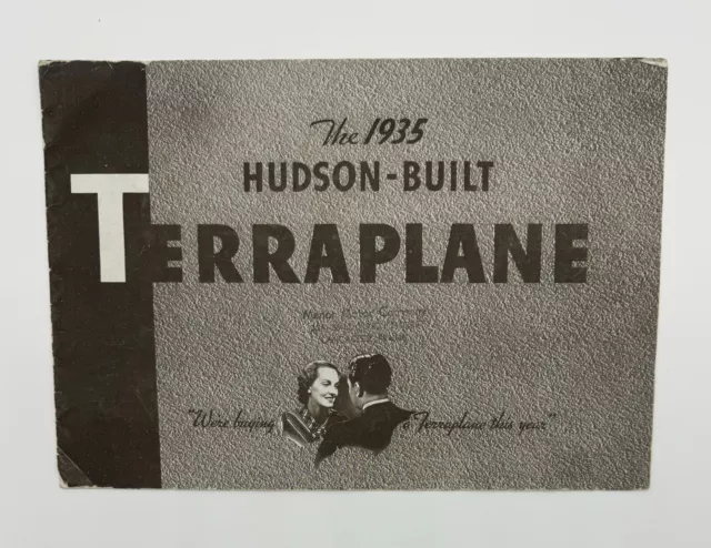 1935 Hudson Built Terraplane  Catalog - Vintage Automobiles -Automotive History