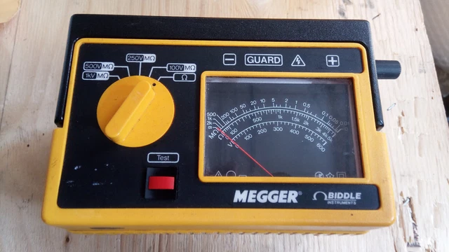 Megger Biddle 212159 MJ159 -  working, TESTED 1000v