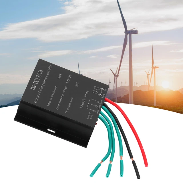 Regolatore Di Carica MPPT Per Turbina Eolica 1000W 48V - Impermeabile IP67, Design In Lega Alluminio - Foto 6
