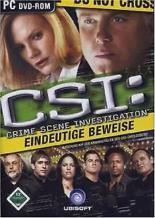 CSI: Crime Scene Investigation - Eindeutige Beweise de... | Jeu vidéo | état bon