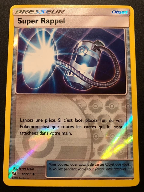 Pokemon Card SUPER REMINDER 66/73 REVERSE Sun & Moon 3.5 SL3.5 EN NEW