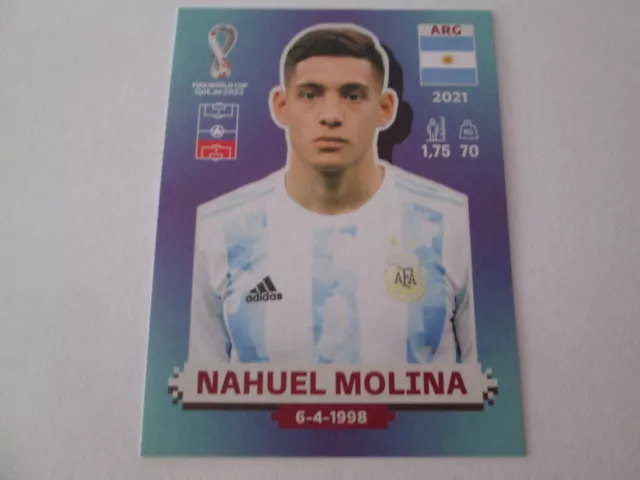 Sticker PANINI FIFA QATAR 2022 - N° ARG 6 NAHUEL MOLINA