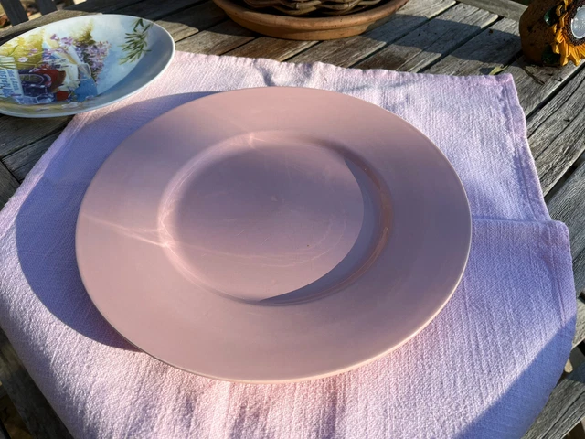 Petit Plat Ravier Rose Geneviève Lethu Grain de Riz