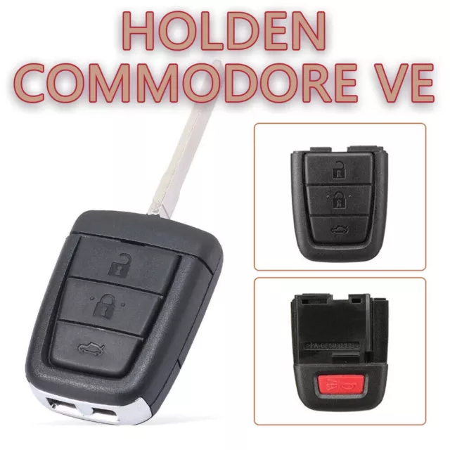 3 Button Replacement Key Remote Shell  for Holden Commodore VE SS SSV SV6 SS HSV