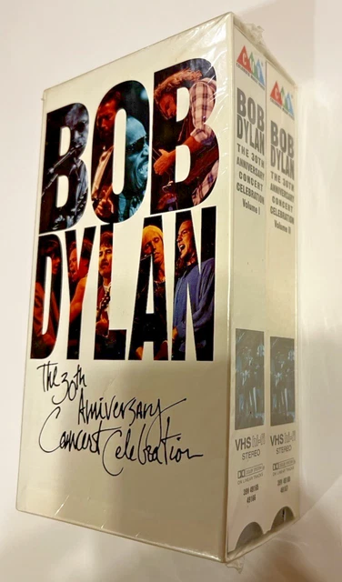 BOB DYLAN: 30TH Anniversary Concert Celebration (2VHS Columbia Video ...