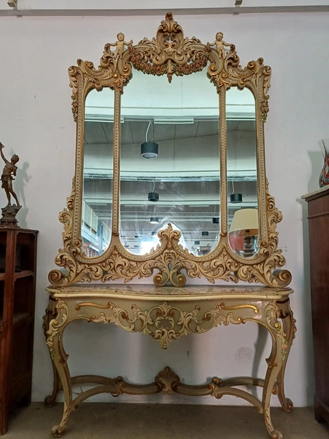 Console Stile Barocco Veneziano Epoca 900