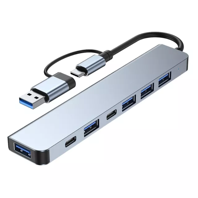 Multiport USB Hub Multiport Adapter for PC Laptop Computer Hub R4U99049