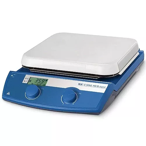 NEW ! IKA C-MAG HS10 Digital Magnetic Hotplate Stirrer Max. Stirring 15L 4240401