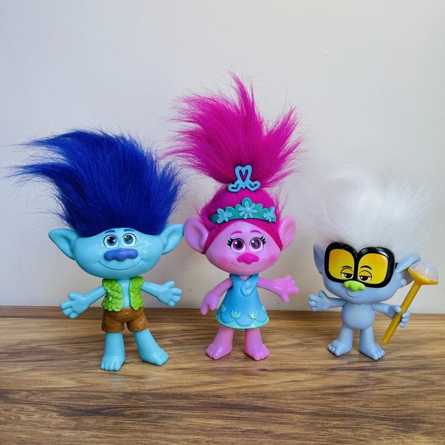 Tiny Diamond Trolls 20 cm World Tour Cantor F0535 - Hasbro no Shoptime