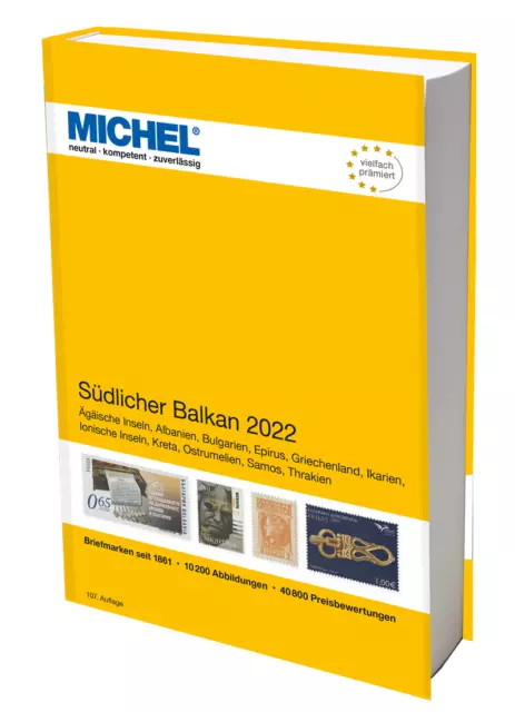 MICHEL Briefmarken Katalog Europa 7 - Südlicher Balkan 2022 Neu