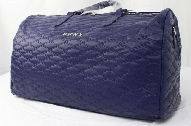 Dkny allure online quilted duffle bag
