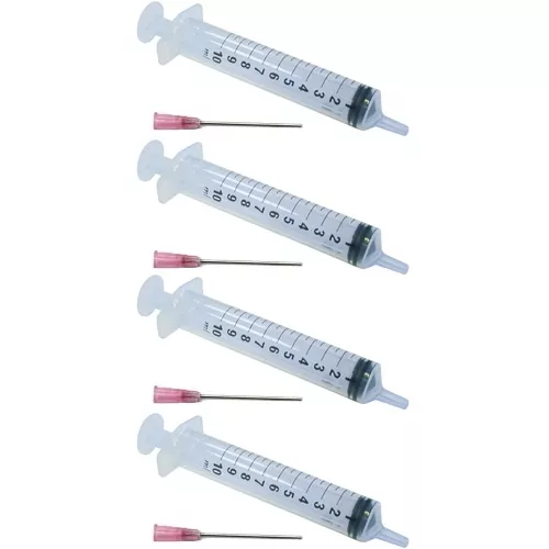 4 x Syringes for Canon HP Epson Refilling Refill Printer Ink Cartridges 10ml