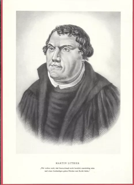 Martin Luther [mit Zitat] 1953 – [GD-47]