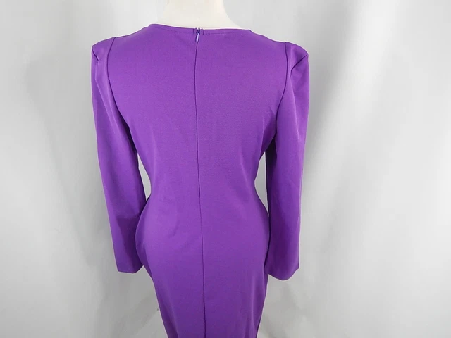 Lrady Womens Deep V Neck Casual Work Bodycon Cocktail Party Pencil Midi Dress,