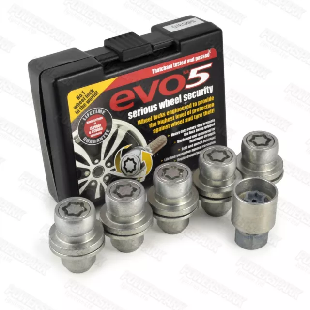 LAND ROVER DISCOVERY 3 4 5 Range Rover Sport Locking Wheel Nuts Set 5