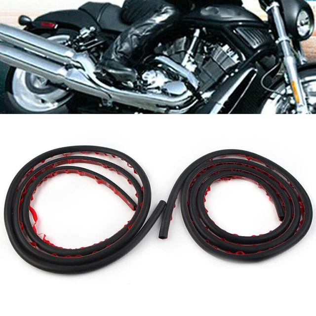 For Harley Touring Saddlebag Lids Gaskets Weather Strip Rubber Seal Gaskets