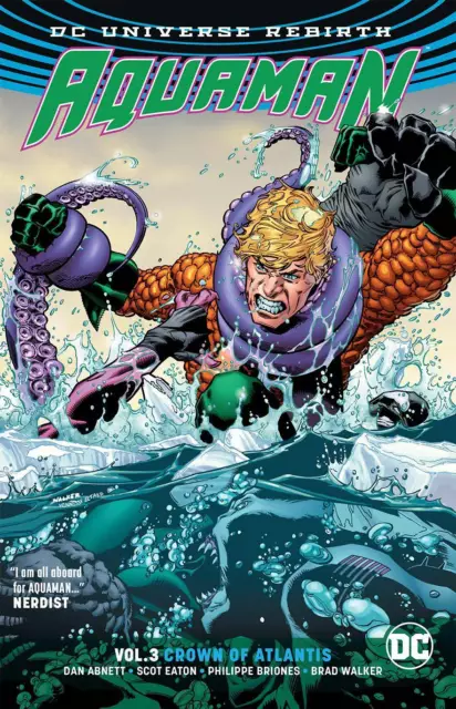 Aquaman Rebirth Vol 3 Crown of Atlantis Softcover TPB Graphic Novel